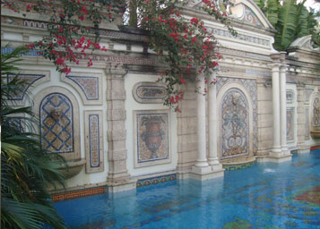 Versace Mansion’s Pool – We deep-cleaned to remove soil, sun and salt erosion; then sealed