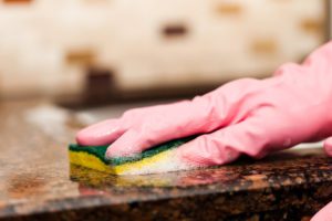 how to properly clean granite countertops