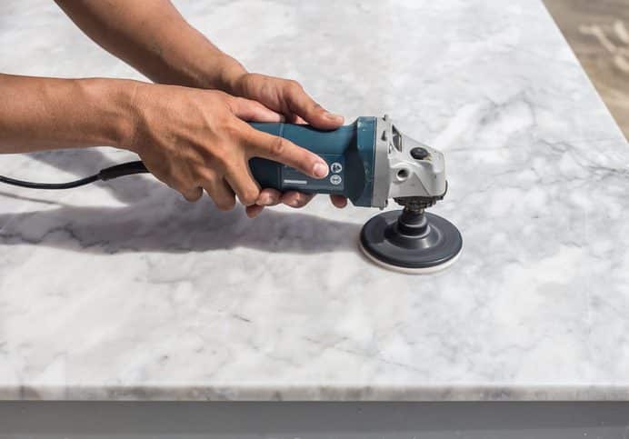 how to repair marble