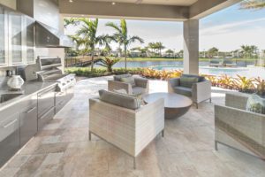 What's the best way to clean natural stone patio