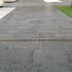 Commercial OutdoorCourtyard Granite Cleaning and Sealing