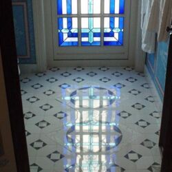 Wedgwood suite bathroom floor